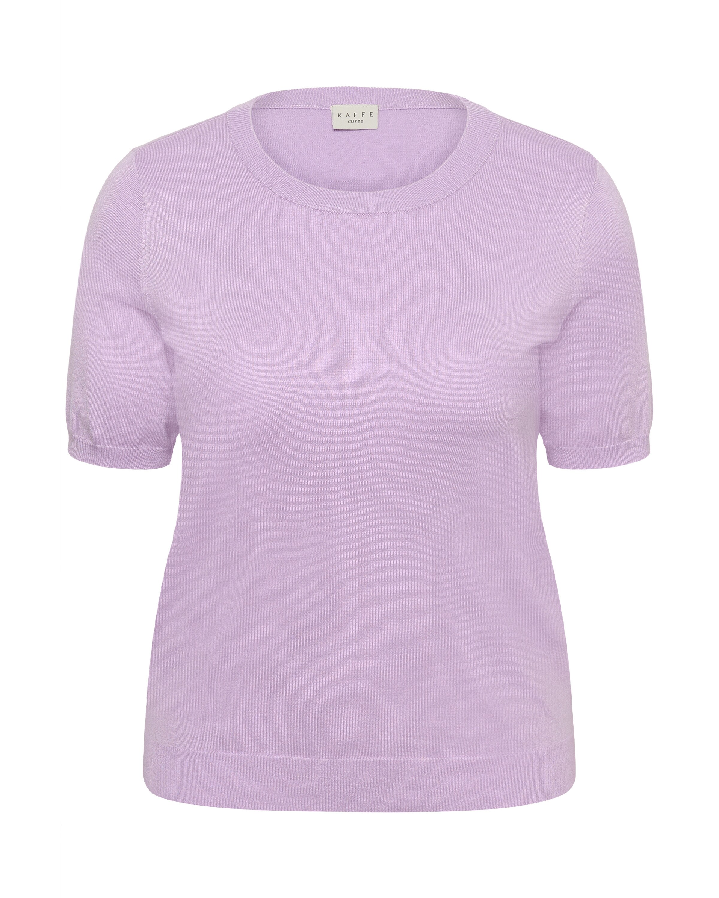 KAFFE CURVE - Jersey 'Lizzy' en lila: frente