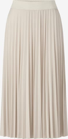 Rich & Royal Skirt in Beige: front