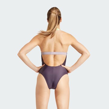 ADIDAS SPORTSWEAR Bustier Strój kąpielowy sportowy w kolorze fioletowy