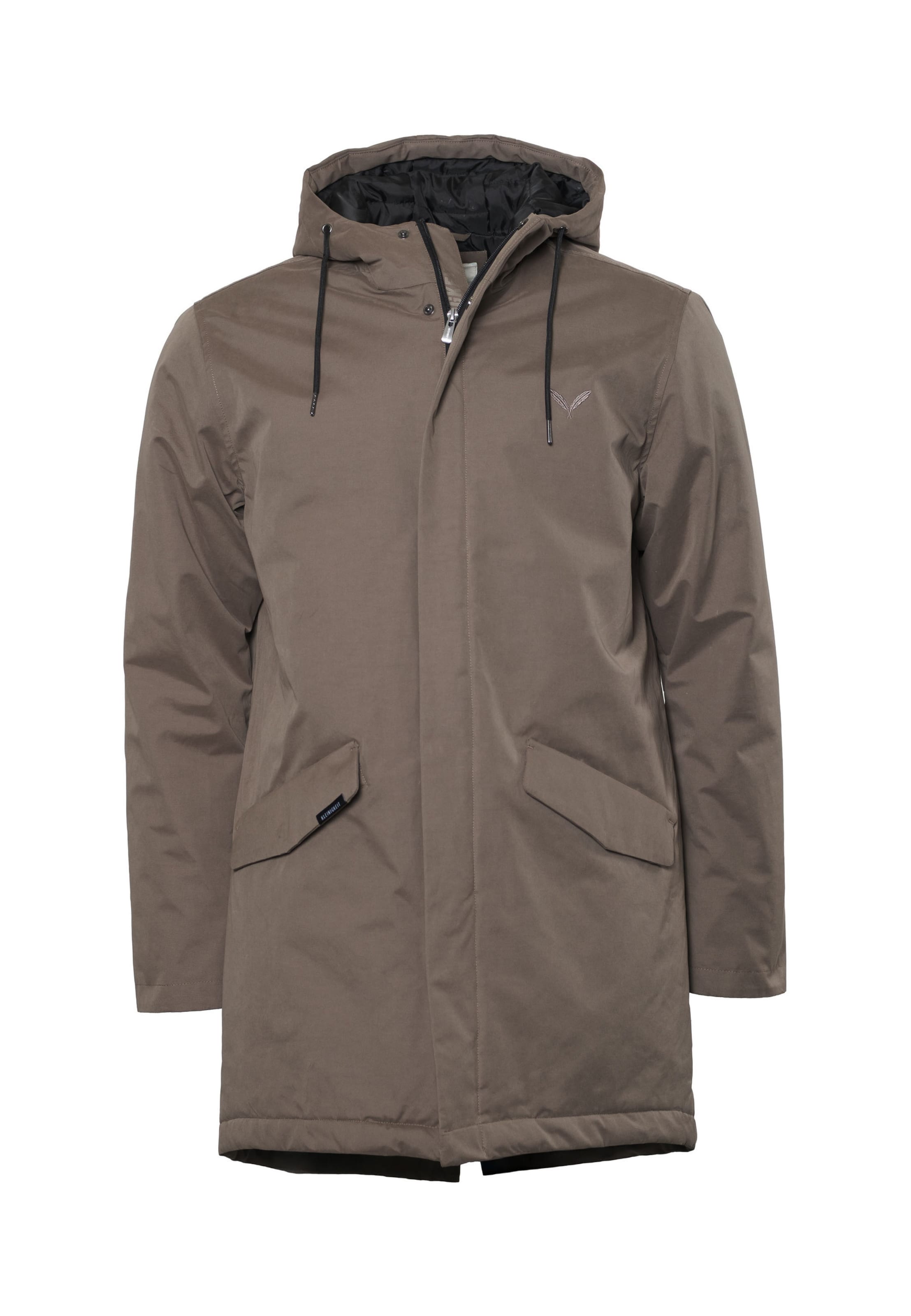 Parka di mezza stagione 'Peter' di Kleinigkeit in marrone: frontale