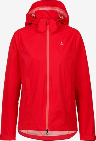 Schöffel Outdoor jacket 'Easy XT' in Red: front