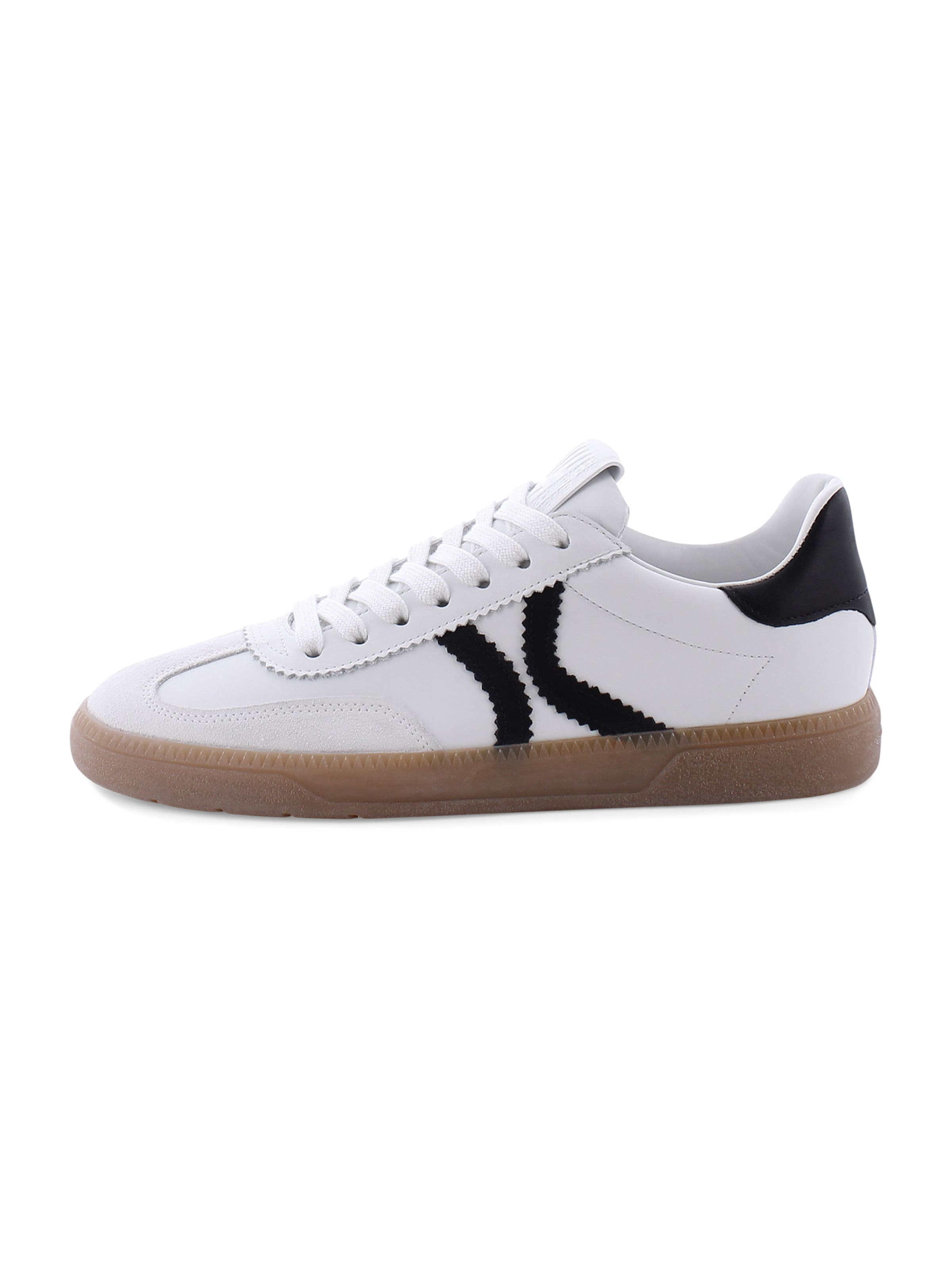 Baskets basses ' POP ' Kennel & Schmenger en blanc : devant