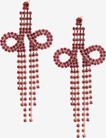 SOHINaušnice 'Golda' - crvena boja: prednji dio