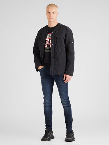 DIESEL Sweatshirt 'GINN' in Zwart