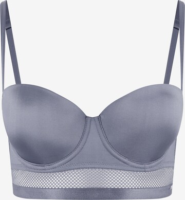 Reggiseno di s.Oliver in grigio: frontale