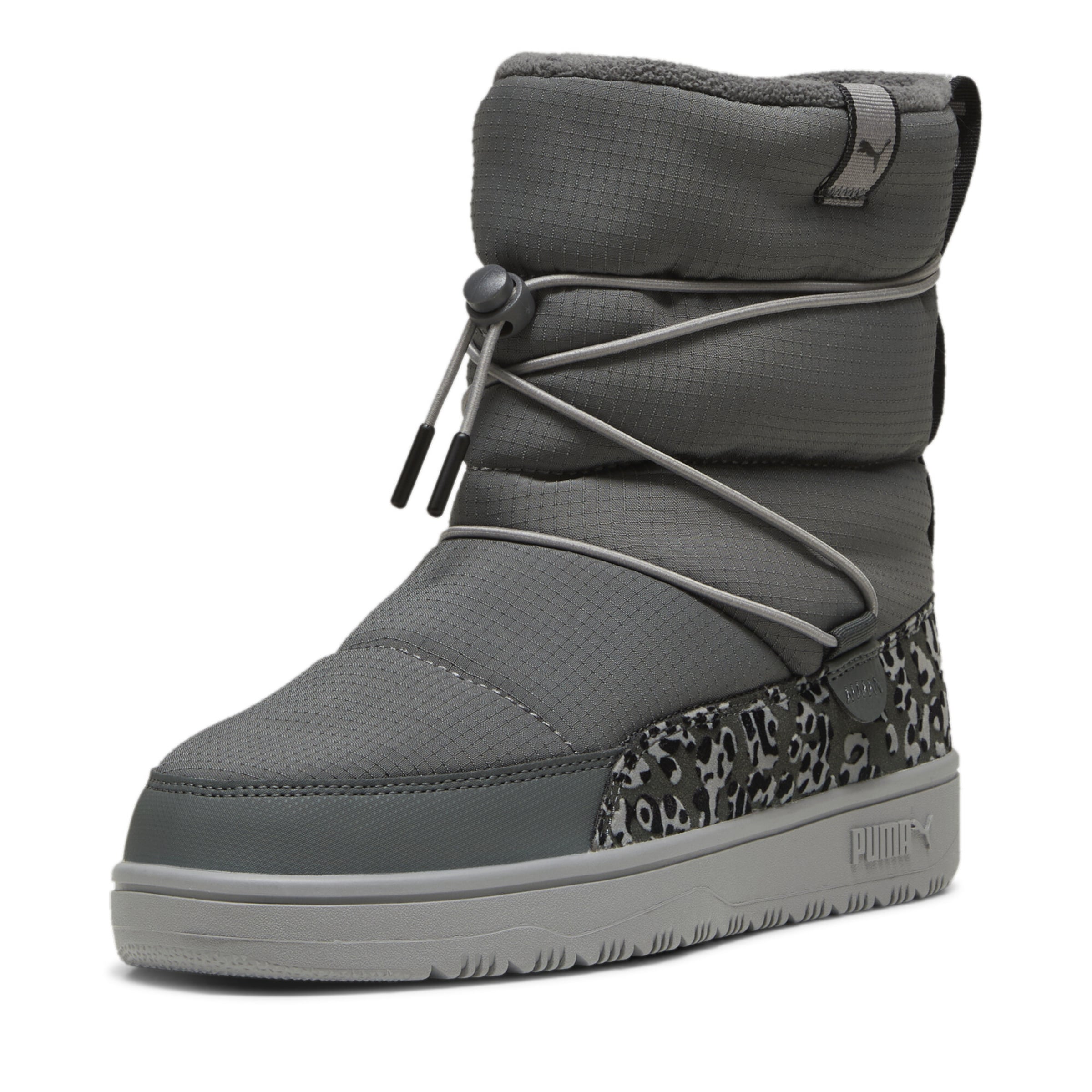 PUMA Snow Boots in Grey: front