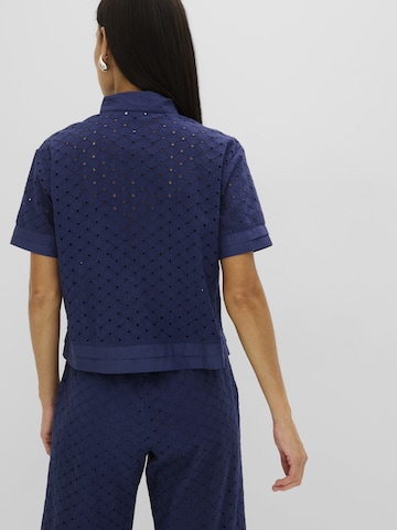 bonprix Bluse in Blau