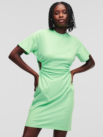 Karl Lagerfeld Sukienka w kolorze zielony: przód