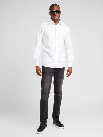 ETON Slim fit Button Up Shirt in White