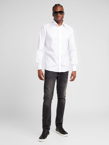 ETON - Slim Fit Camisa em branco