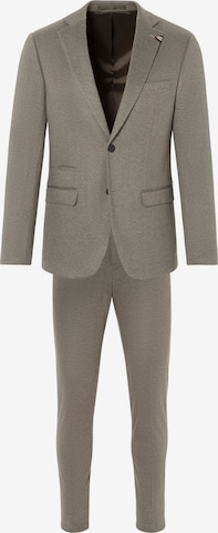 BENVENUTO Regular Anzug in Grau: Vorderseite