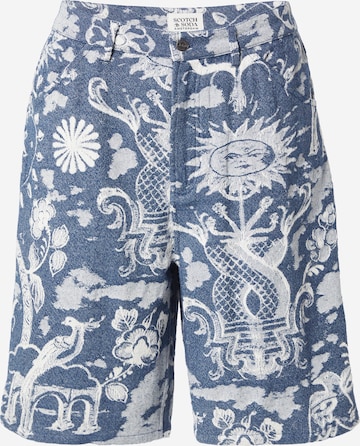 SCOTCH & SODA Regular Housut värissä sininen: etupuoli