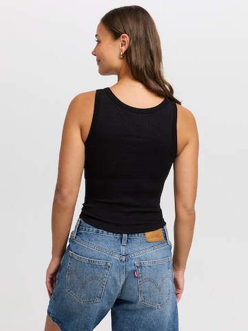 cfab (formerly creamy fabrics) Top 'Tank Bratop'‌‌‌‌‌‌‌‌‌ in Schwarz
