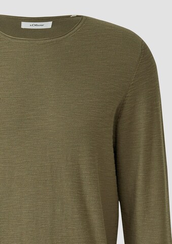 s.Oliver Pullover in Grün