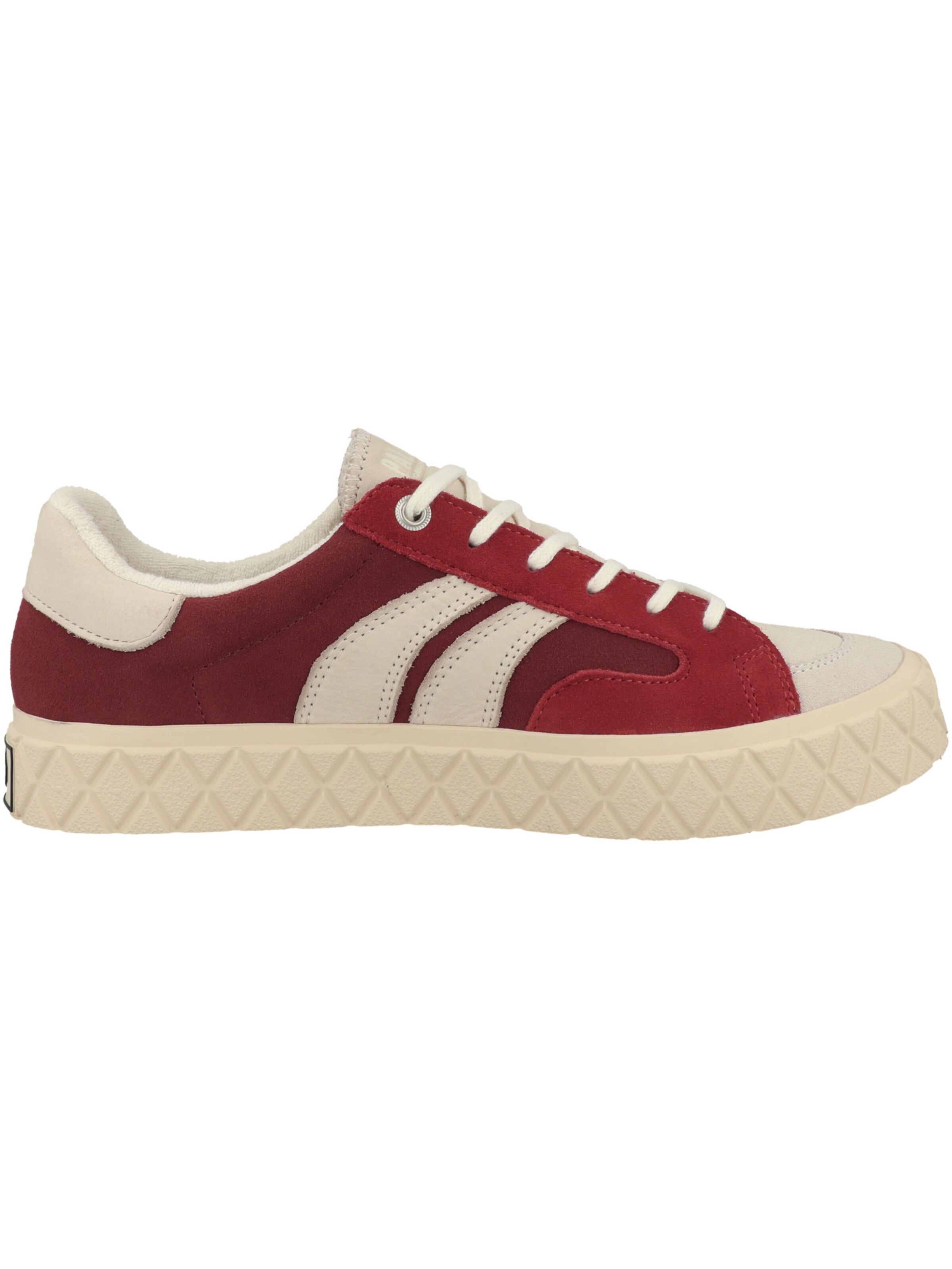 Palladium Platform trainers in Red