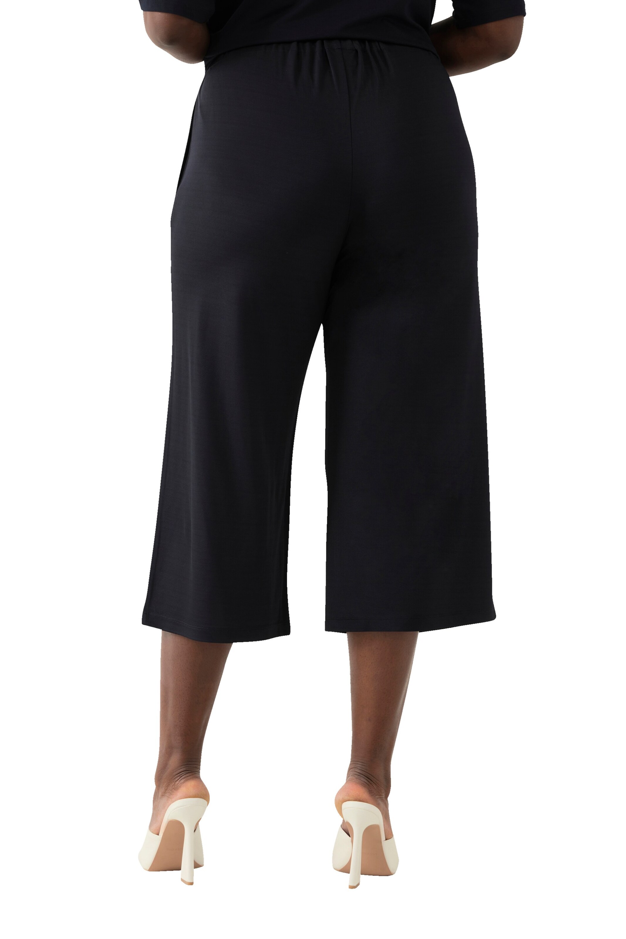 Ulla Popken Wide leg Trousers in Blue