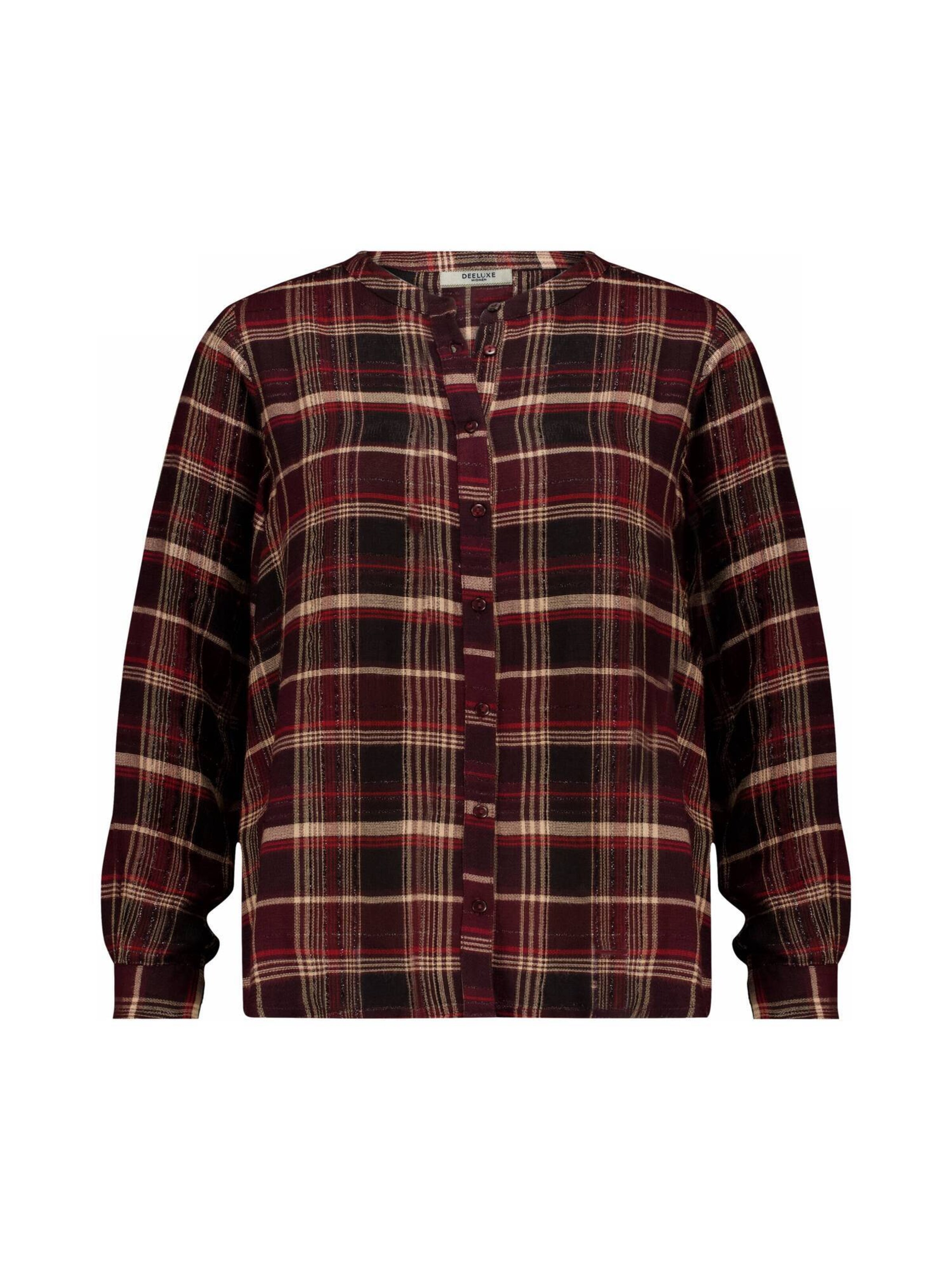 Chemisier 'LEANDRI' Deeluxe en rouge : devant