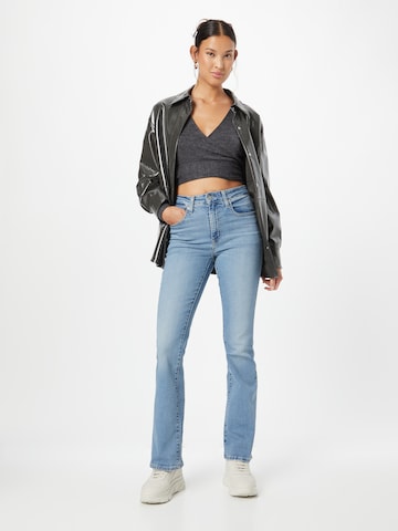 LEVI'S ® Bootcut Jeans '725 High Rise Bootcut' i blå