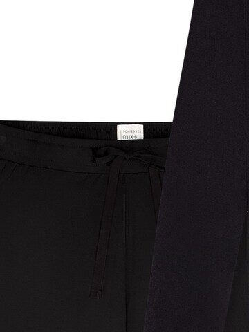 SCHIESSER Pyjama 'Mix & Relax'‌‌‌‌‌ in Schwarz
