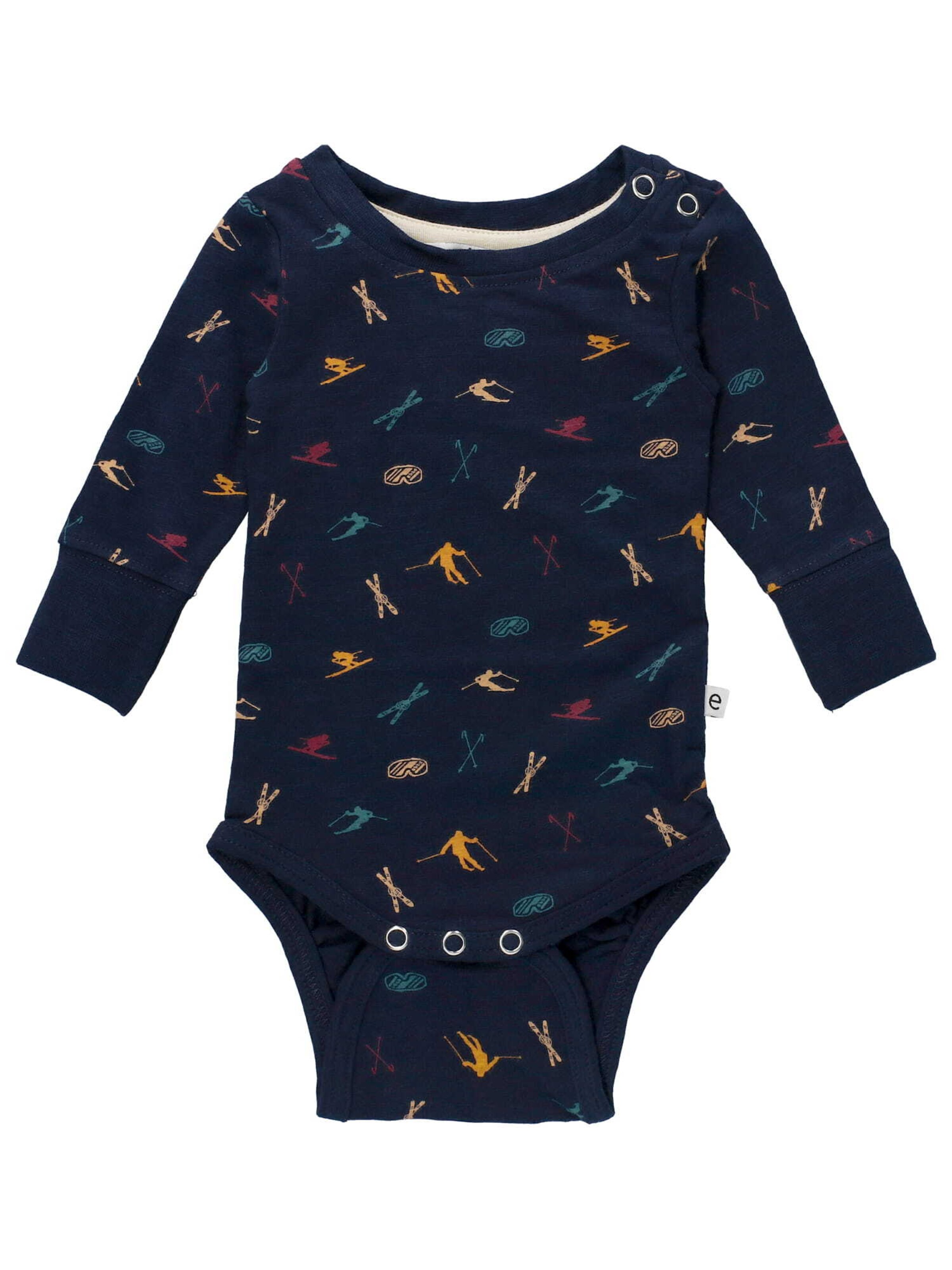 Ebbe Romper/Bodysuit 'Skier' in Blue: front