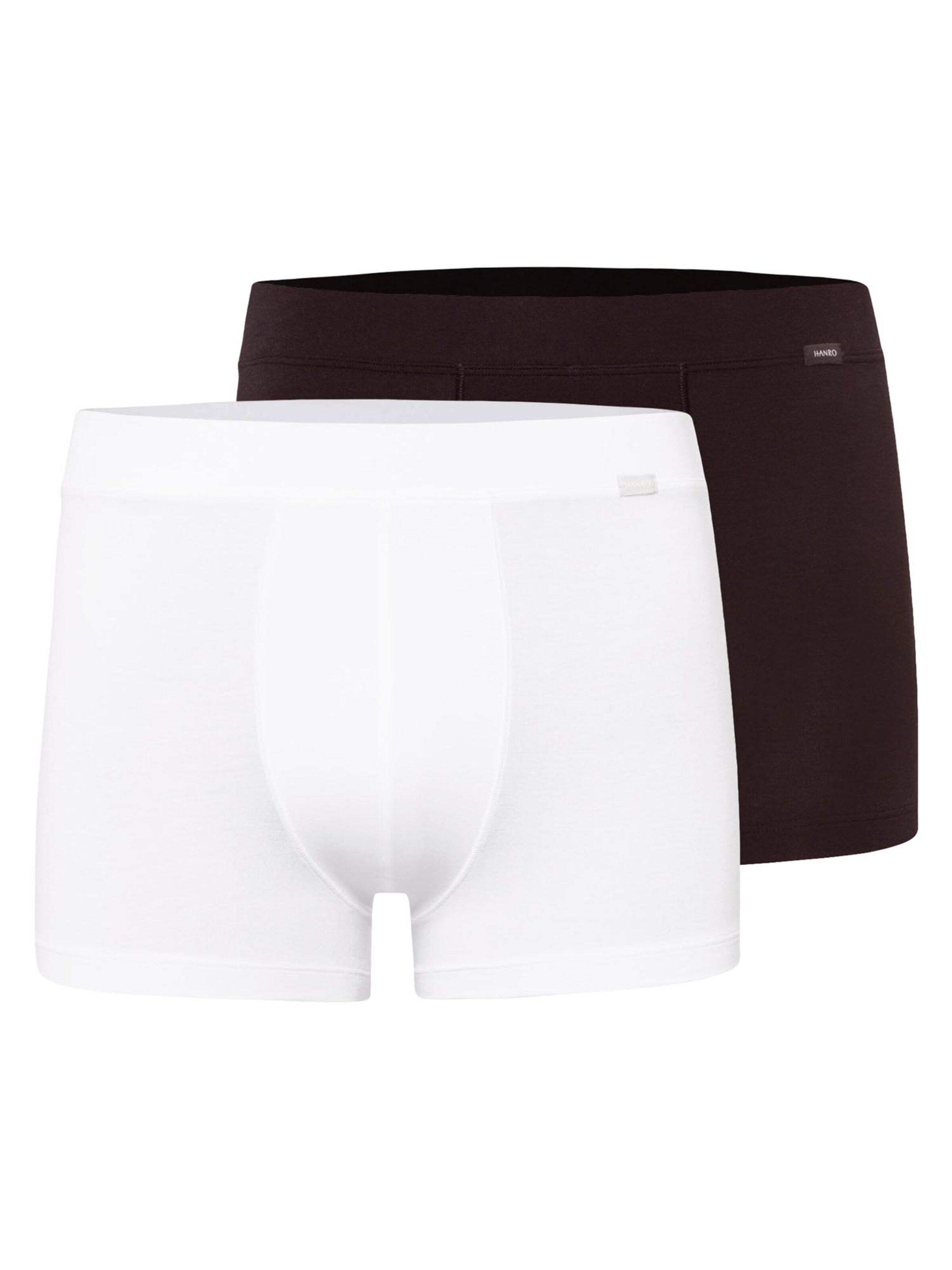 Hanro Boxer shorts 'Natural Function' in Black: front