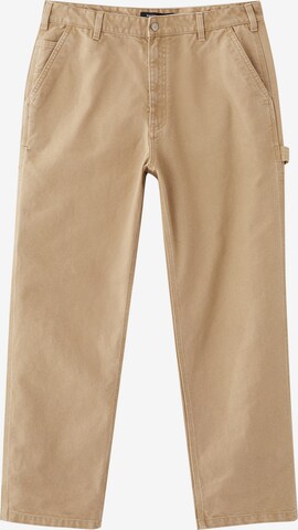 Loosefit Pantaloni di Pull&Bear in marrone: frontale