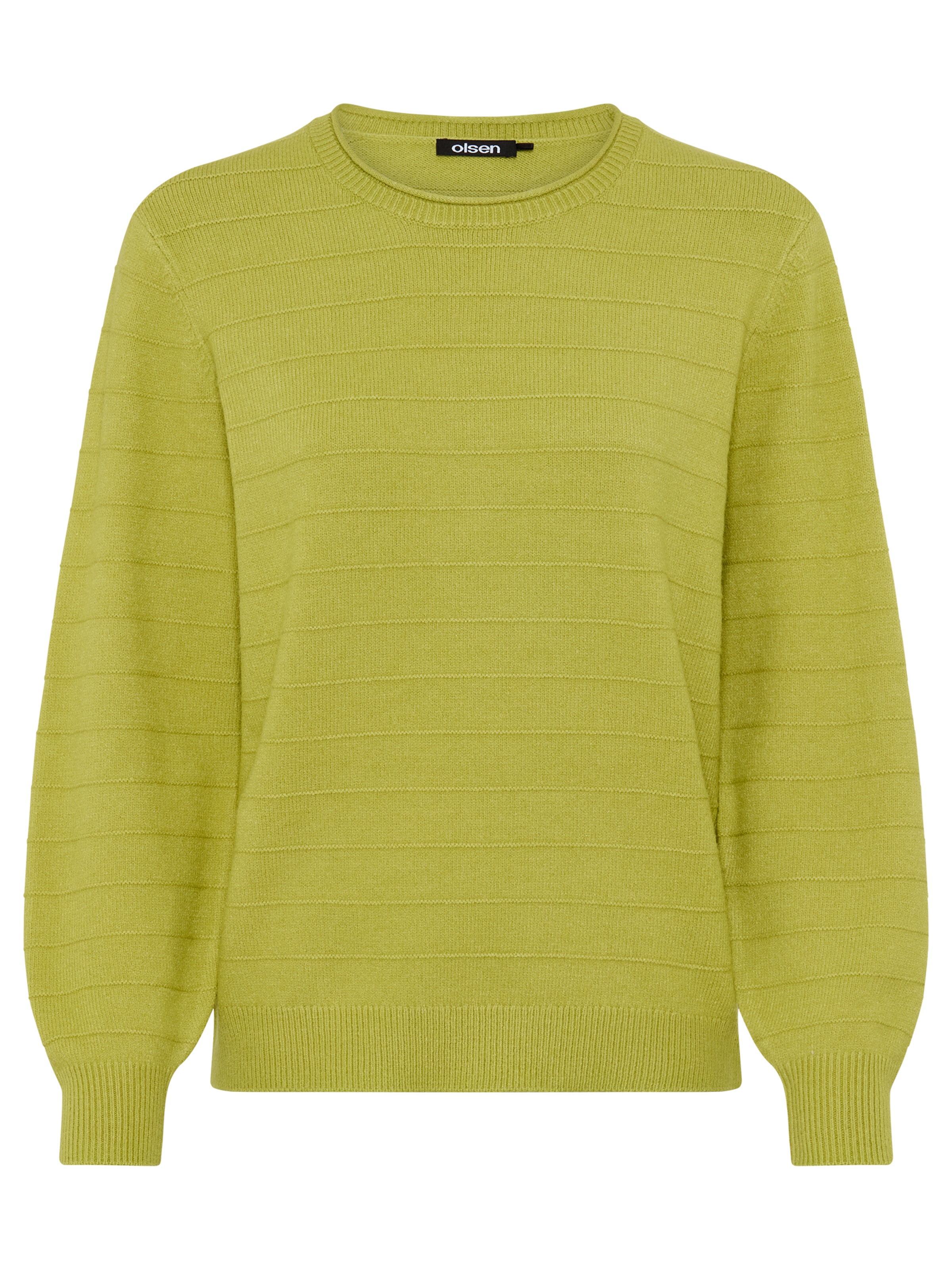 Olsen Sweater 'Henny' in Green: front