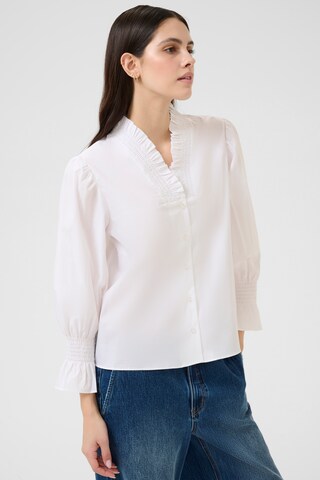 KAREN BY SIMONSEN Blouse 'Chilly' in White: front
