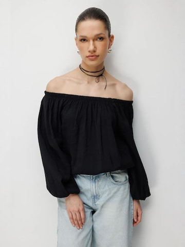 MixRay - Blusa em preto: frente