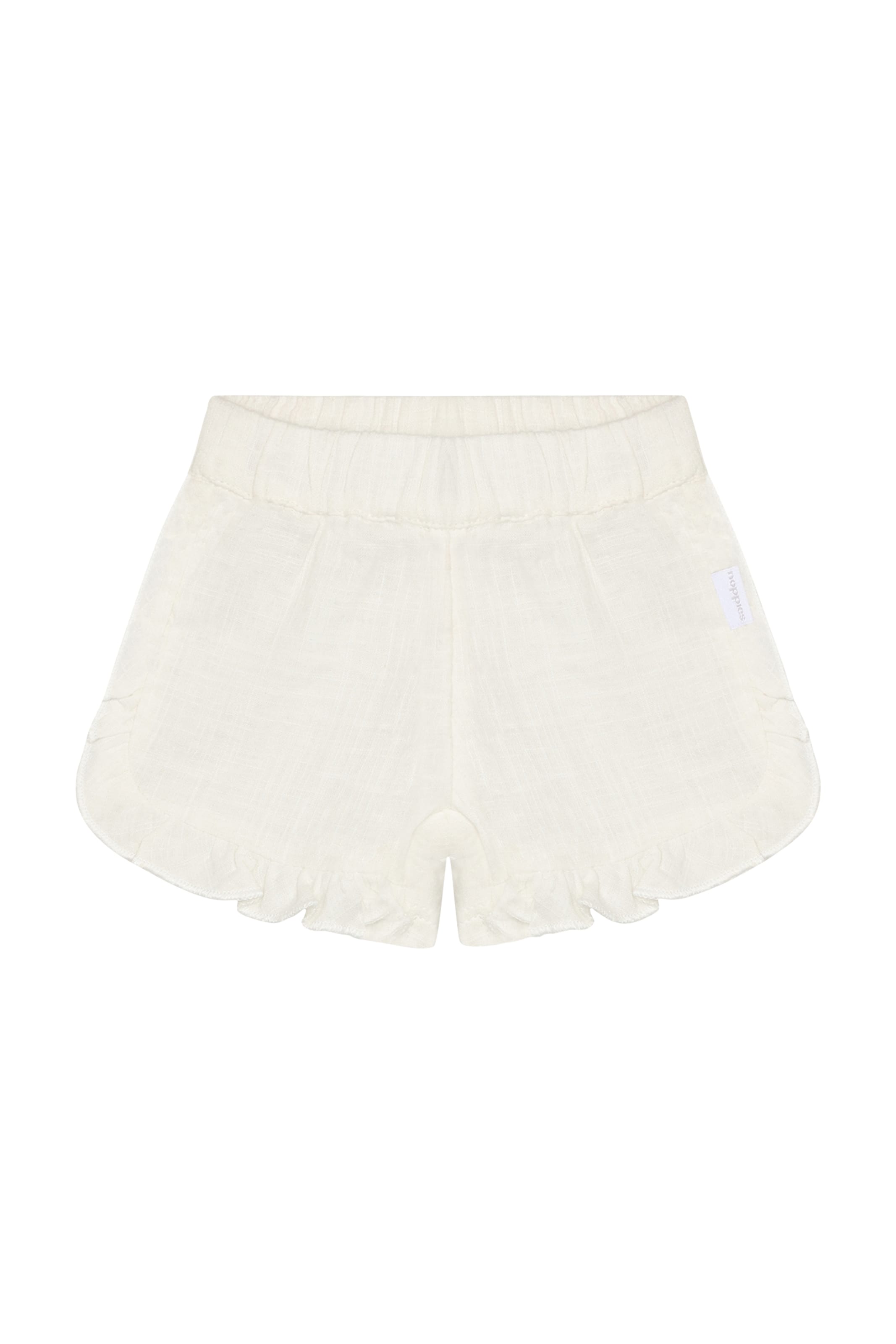 Noppies Loosefit Broek in Wit: voorkant