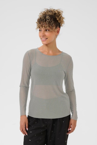 Cream Blouse 'CRGina' in Grijs: voorkant