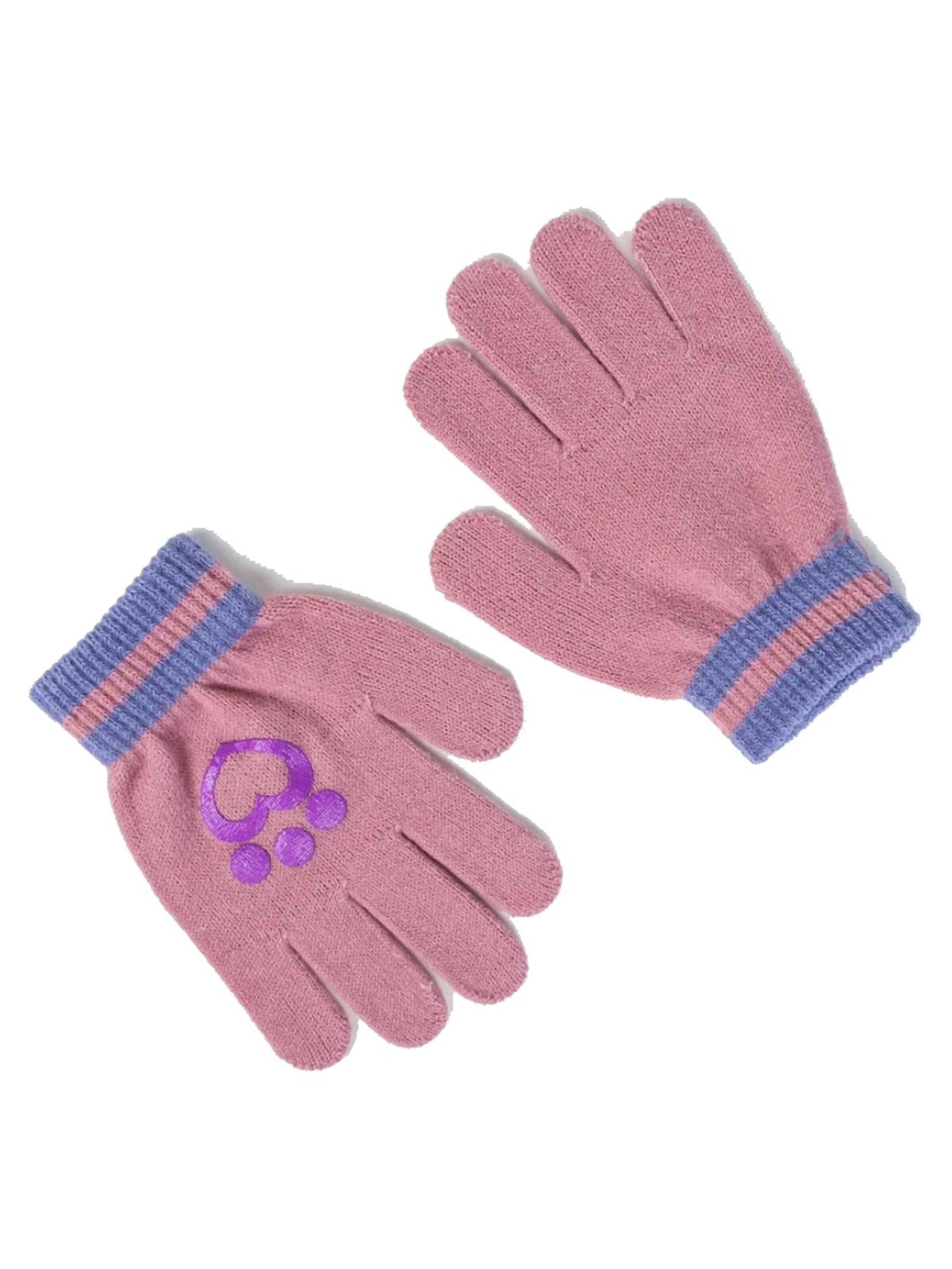 Gabby`s Dollhouse Muts 'Gabby's Poppenhuis Winterset Meisjes Muts en Handschoenen' in Grijs