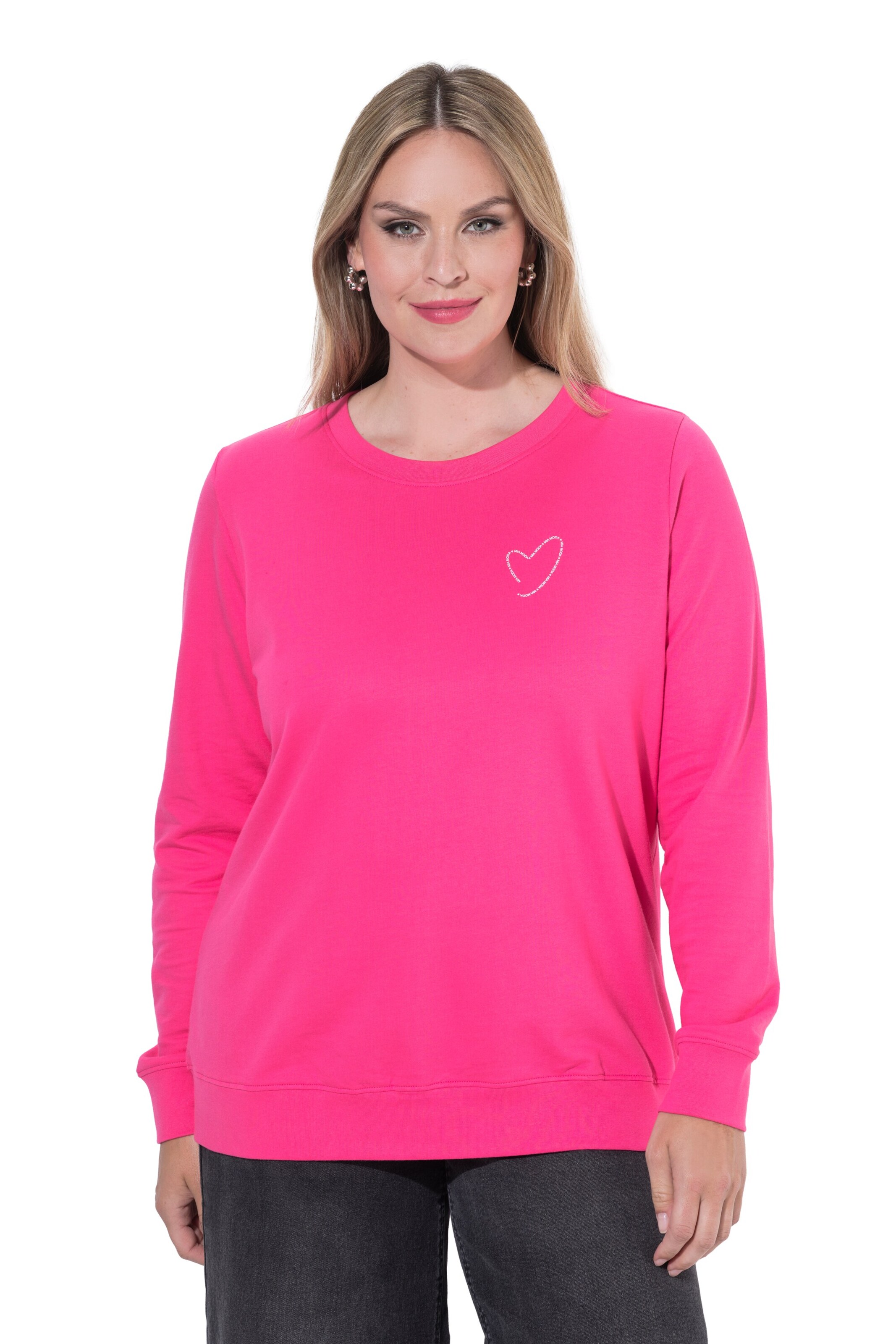 MIAMODA Sweatshirt in Pink: front