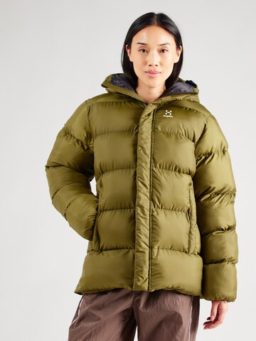 Haglöfs Outdoor jacket in Green: front