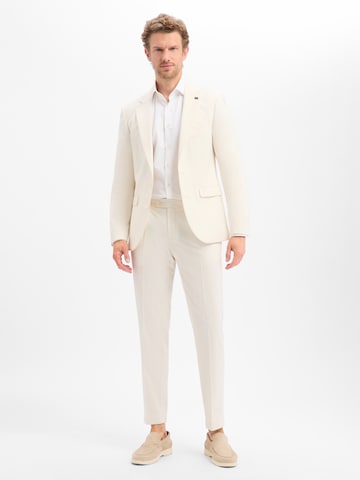 Finshley & Harding London Slim Fit Business-Sakko in Beige