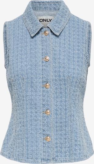 ONLY Liivi 'ONLTYLAR' koossa XS värissä sininen denim, Tuotenäkymä