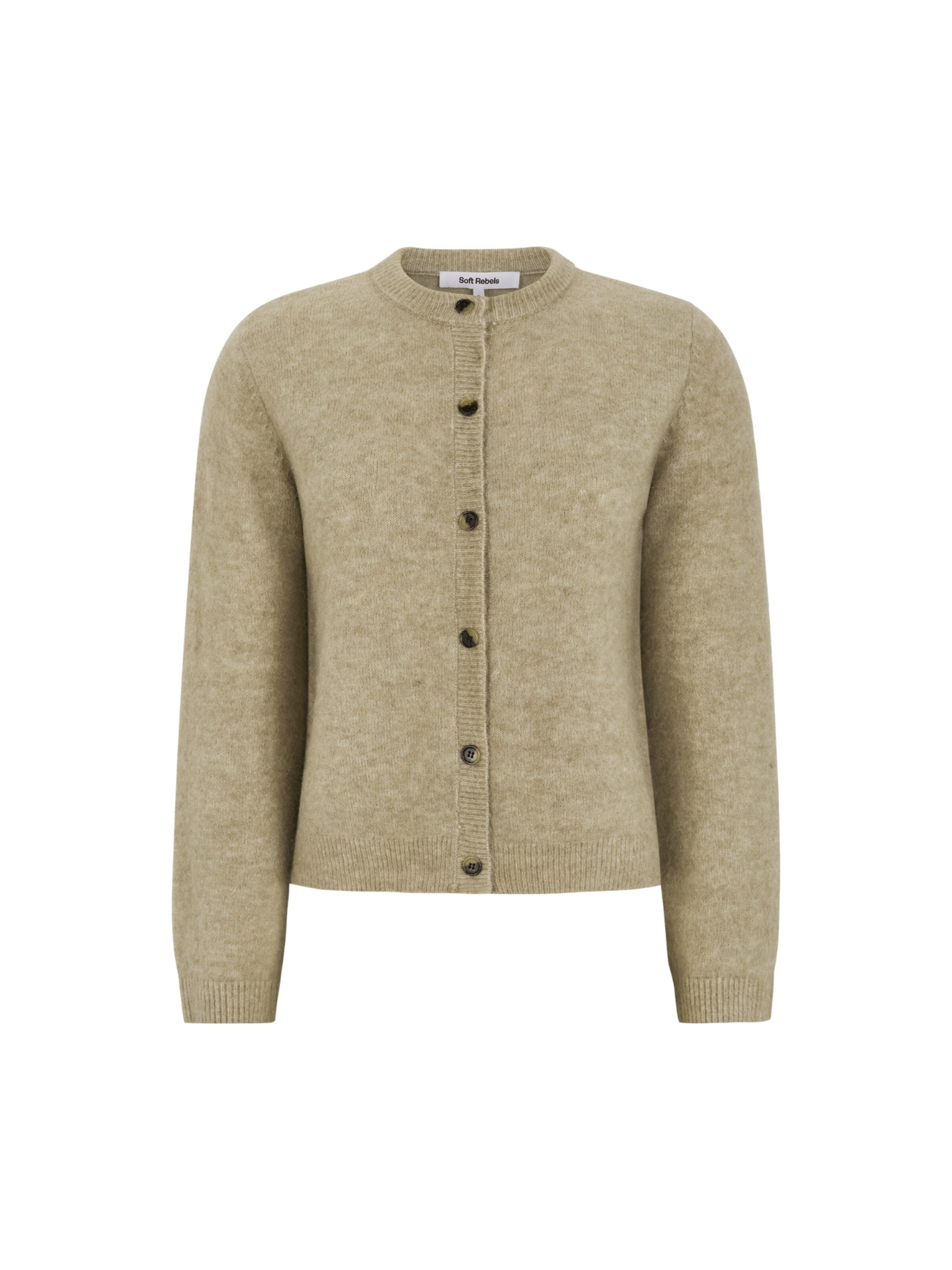 Cardigan 'Allison' Soft Rebels en beige : devant