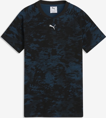 T-Shirt fonctionnel PUMA en bleu : devant