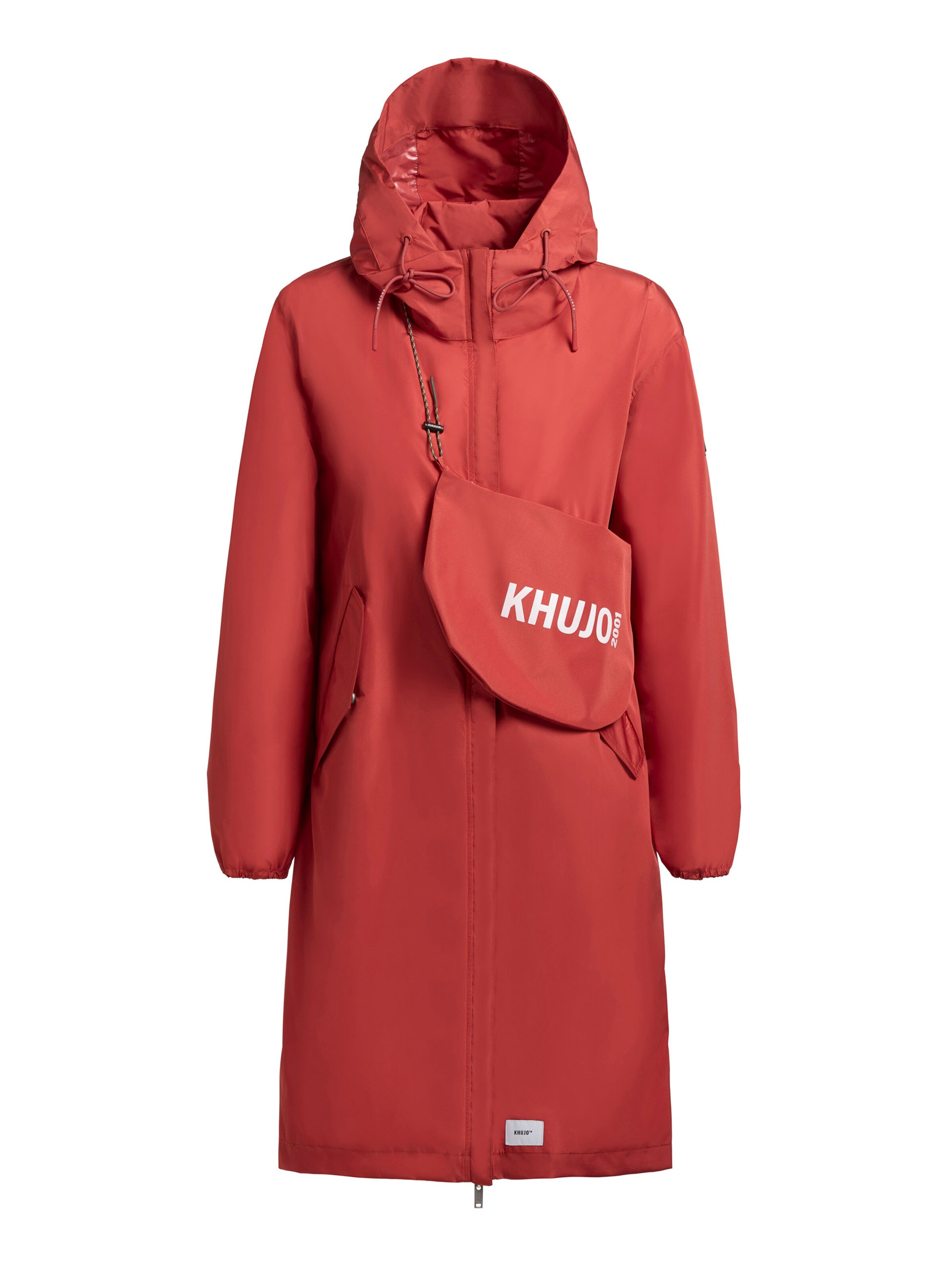 khujo Mantel 'TIMEA' in Rot: Vorderseite