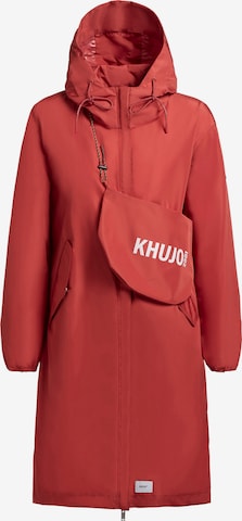 khujo Mantel 'TIMEA' in Rot: Vorderseite