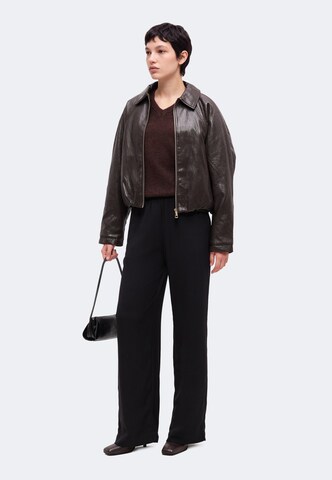 Lindex - regular Pantalón 'Bella' en negro: frente