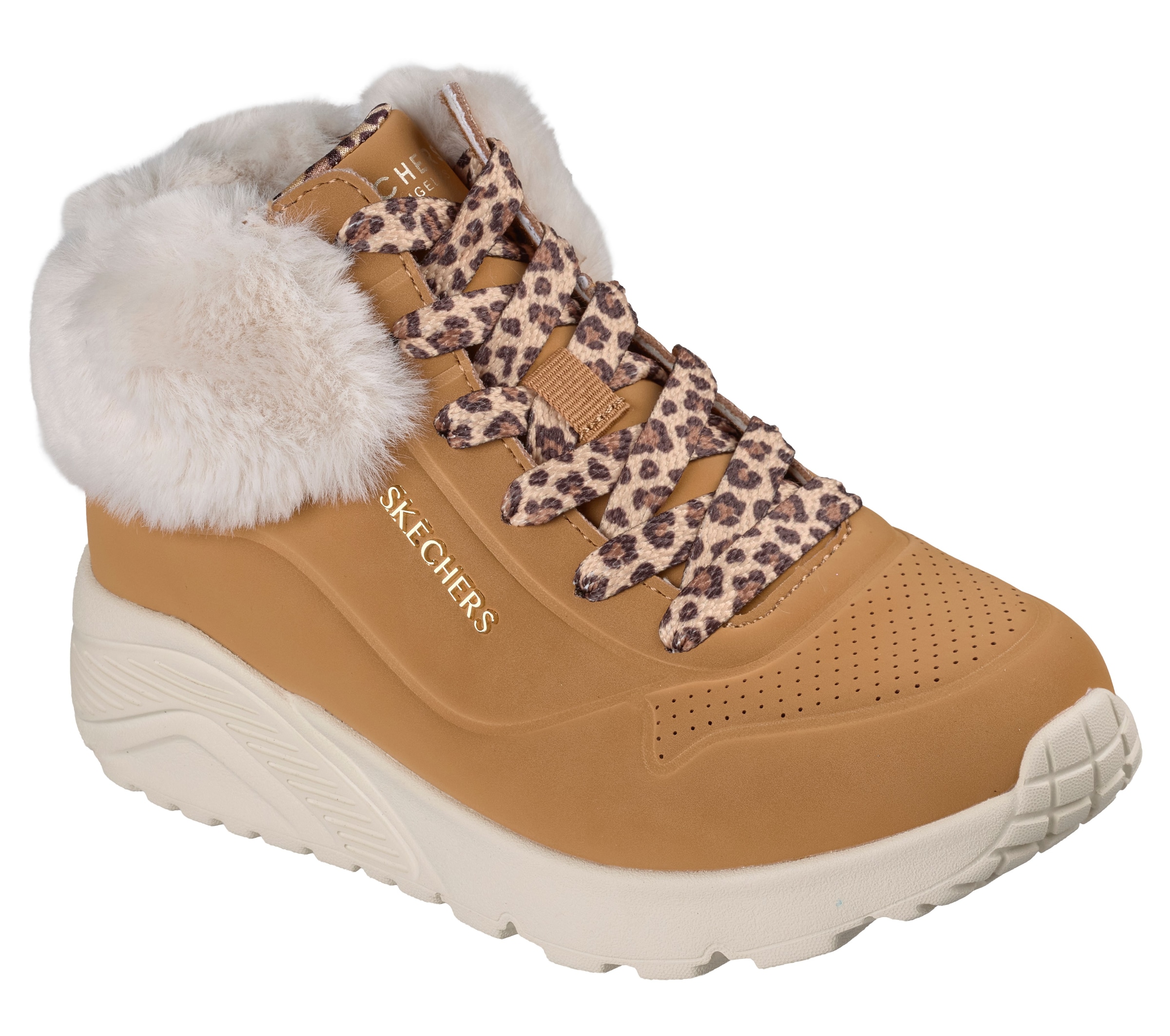 SKECHERS Μπότες για χιόνι 'Uno' σε καφέ
