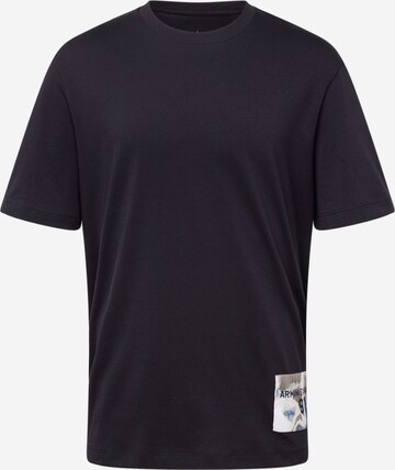 T-Shirt ARMANI EXCHANGE en bleu : devant