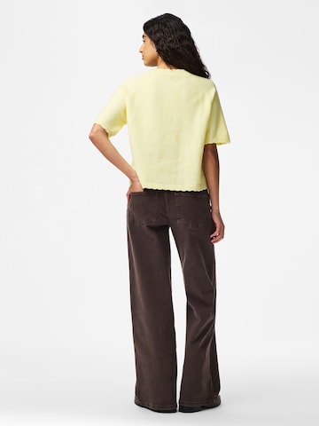 PIECES Kardigán 'PCRATH' - sárga