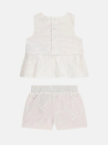 Set 'MUSLIN' GUESS KIDS en blanc