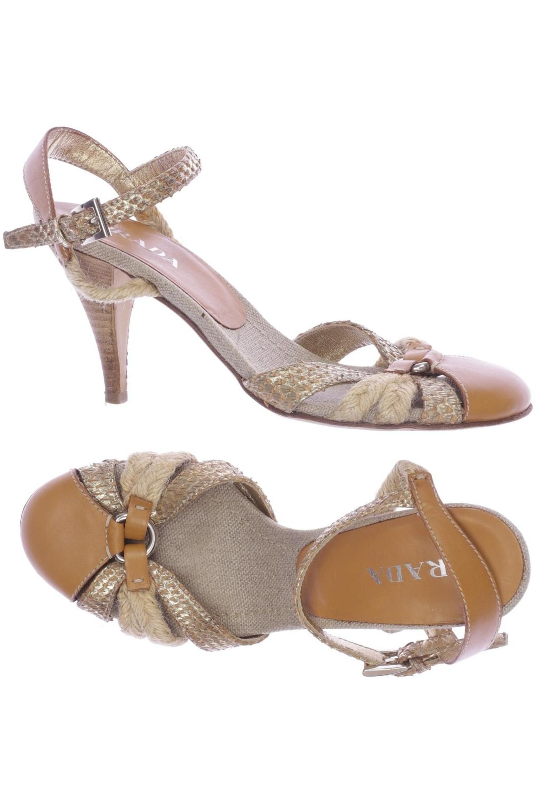 PRADA Sandals & High-Heeled Sandals in 36,5 in Beige, Item view