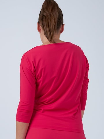 SPORTKIND Funktionsshirt '3/4 Loose Fit'‌‌‌‌‌‌‌ in Pink