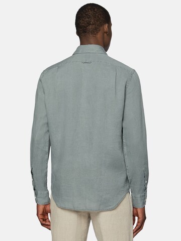 Boggi Milano Regular fit Button Up Shirt in Green