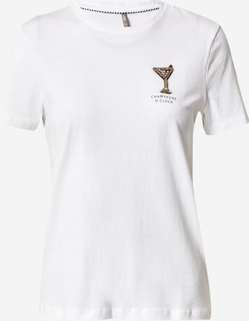 ONLY T-Shirt 'KITA' in Weiß: predná strana