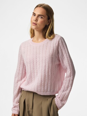 PIECES Pullover in Pink: Vorderseite